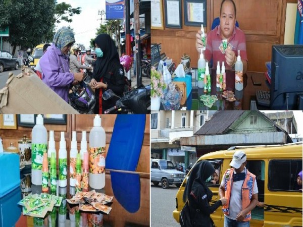 PEMBAGIAN HAND SANITIZER