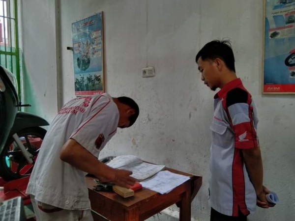 UJI KOMPETENSI KEAHLIAN (UKK) JURUSAN TBSM KOTA PAGARALAM TAHUN PELAJARAN 2022/2023.