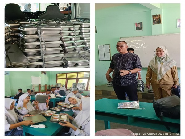 Hari Pertama  Pendistribusian Program Makan Bergizi Gratis (MBG)