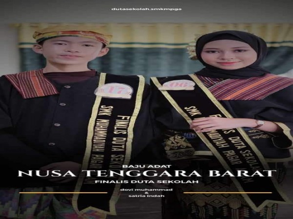 10 PASANG FINALIS DUTA SEKOLAH SMK MUHAMMADIYAH PAGARALAM TAHUN 2023.