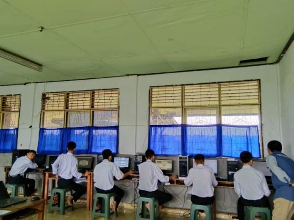 UJI KOMPETENSI KEJURUAN (UKK) JURUSAN TKJ KOTA PAGARALAM TAHUN PELAJARAN 2022/2023