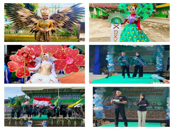PEMBUKAAN LOMBA FASHION SHOW CLASS MEETING SMK UNGGULAN MUHAMMADIYAH PAGARALAM 2025