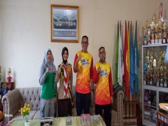 Pelepasan Siswa Mengikuti Raimuna Nasional di Buperta Cibubur Jakarta