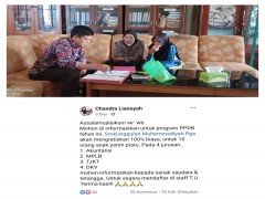 Tes wawancara siswa siswi smk muhammadiyah pagaralam