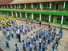 Senam Sehat Dan Pengembangan Diri Jurusan DKV Dan TBSM