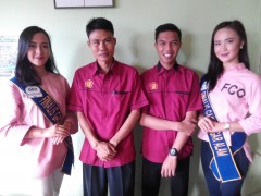 Siswi SMK Muhammadiyah masuk 10 besar Bujang Gadis Pagar Alam 2017...