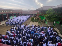 Apel Pagi Pengarahan Siswa Baru Tahun Pelajaran 2025-2026