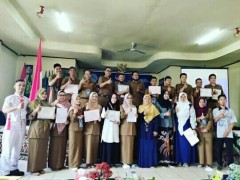 Penanda tanganan MOU (Perjanjian Kerja Sama) antara SMK Muhammadiyah Pagaralam dengan pihak Dudika untuk SMK PK (Pusat Keuanggulan)