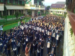 Senam sehat jumat pagi