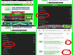 Cara download hasil test tertulis penerimaan siswa baru