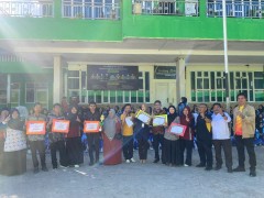 PEMBERIAN REWARD PEMENANG MECHANICAL SKILL COMPETITION SISWA DAN GURU TBSM