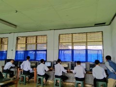 UJI KOMPETENSI KEJURUAN (UKK) JURUSAN TKJ KOTA PAGARALAM TAHUN PELAJARAN 2022/2023