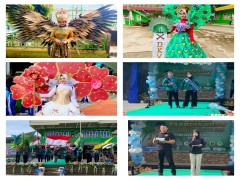 PEMBUKAAN LOMBA FASHION SHOW CLASS MEETING SMK UNGGULAN MUHAMMADIYAH PAGARALAM 2025