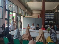 Pertemuan Wali Murid Terkait Kunjungan Industri Dan Penjelasan Bahaya Narkoba Dari BNN Kota Pagaralam